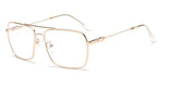 Haley Retro Rectangle Glasses Frames Geometric Frames Southood